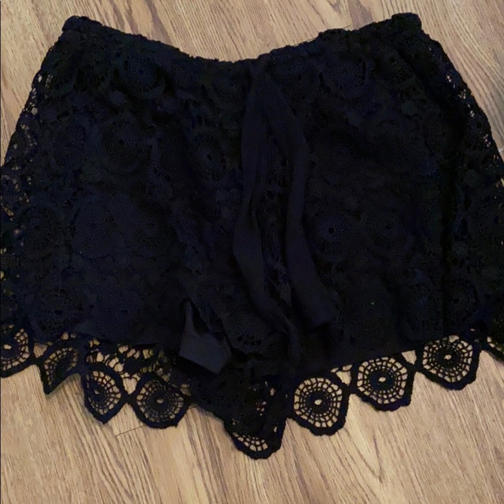 Lace shorts